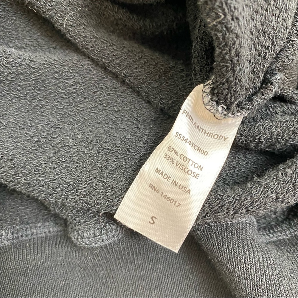 N:Philanthropy Lace up Felix Sweatshirt S - Picture 8 of 9